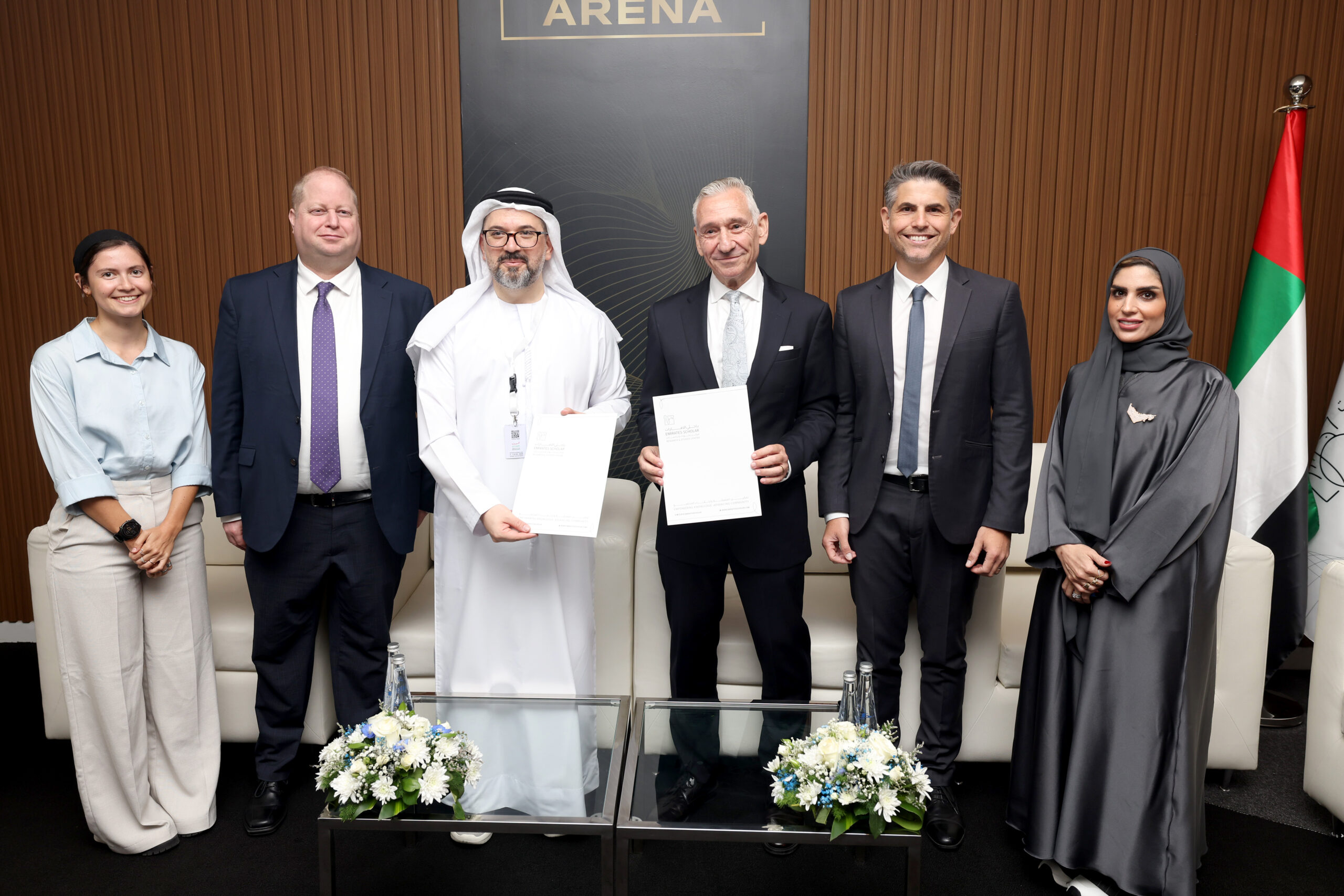Memorandum of Understanding between Emirates Scholar Center and IMPACT-se